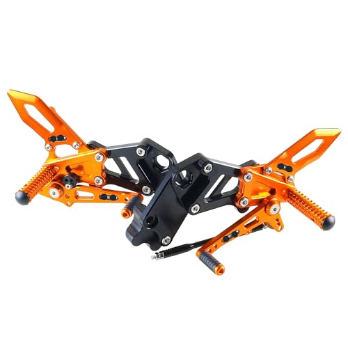 Repose-pieds arrière moto RC390 2022-2023 réglables pour un confort pilote sur mesure