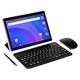 [Android 10 OS] SUMTAB Tablet 10 Zoll Auf das neueste Android 10 OS aktualisiert, genauer, flüssiger, schneller, intelligenter und einfacher zu bedienen. Die Unterstützung umfasst Netflix, INS, Fernunterricht,Tiktok und andere herunterladbare Anwendungen.