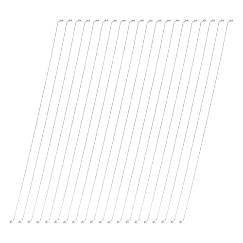 Lurrose Alambre de Acero Inoxidable para Rebanador de Queso y Jamón, 20 Piezas, Compacto y Reutilizable, Adecuado para Preparar Alimentos en Casa