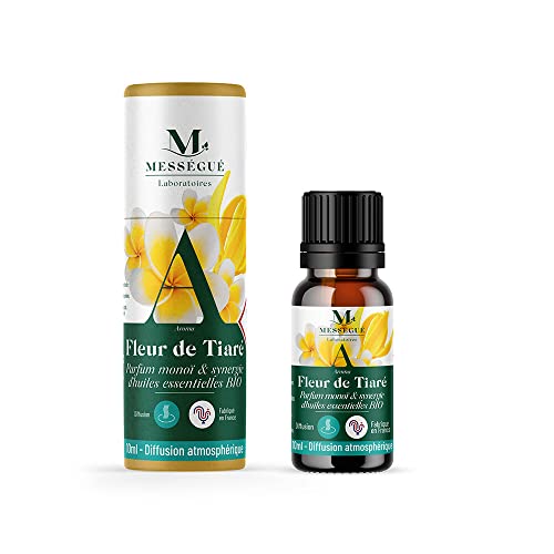 FLEUR DE TIARE - SYNERGIE AUX HUILES ESSENTIELLES BIO - 10 ml - 100% pure et naturelle - Mességué Cover