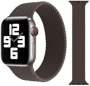 Braided Silicone Solo Loop strap band 