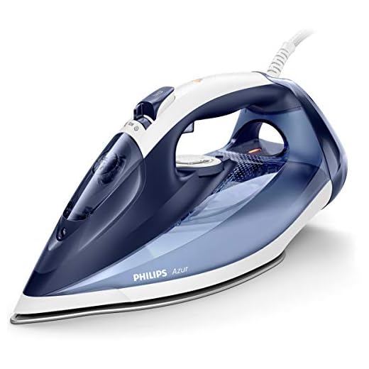 Philips Azur Ångstrykjärn - Bäst i test - Effektiv veckborttagning - 2500 W - Lätt att avkalka - Garanterat hög prestanda - GC4556 / 20