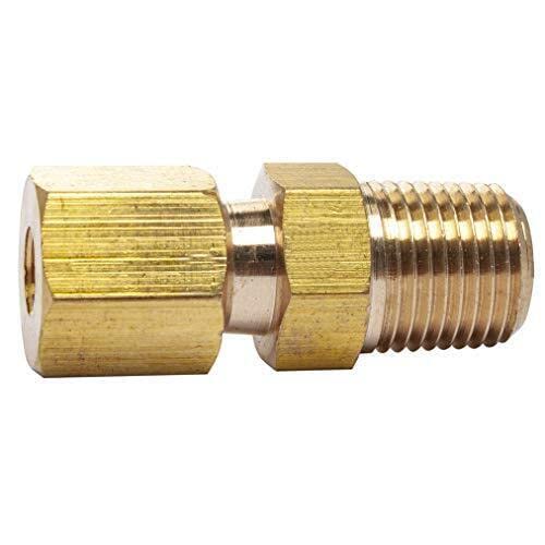 TJPoto Brass 3/16-Inch OD x 1/8-Inch Male Compression Connector Fitti Replacement Part new