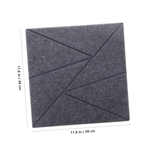Levemolo 6pcs Paneles de Aislamiento Acústico Autoadhesivos para Estudios, Salas de Juegos y Oficinas, Reducción de Ruido, Fácil Instalación miniatura 2