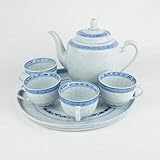 Qualité et Durabilité : Conçu pour un usage quotidien tout en étant une pièce de collection. La porcelaine est robuste et maintient la chaleur de votre thé à la perfection.