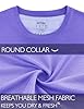 APTRO Men’s T-Shirts Gym T Shirts for Men Moisture Wicking Athletic Breathable Running Tops Quick Dry Short Sleeve T-Shirt Purple L #3
