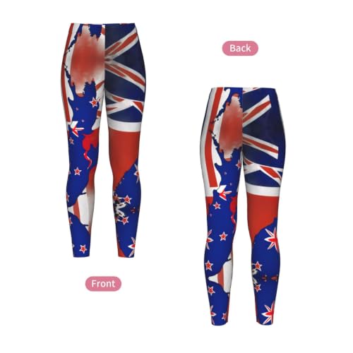 Pantalones de yoga de Nueva Zelanda Map04 para mujer 5