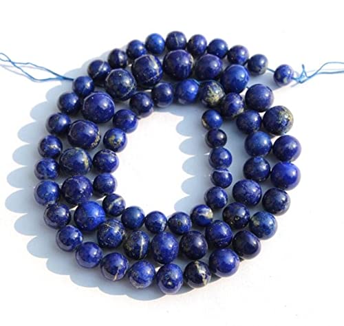 Perles de lapis-lazuli 6x10mm pour créer vos propres colliers d'été bohèmes