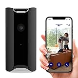 Canary All-in-One + 3 Months Membership: 1080p HD Wireless Security Surveillance System for Home, Office, Baby, Pet Monitor; Built-in Siren, Climate Monitor; Motion, Person, Air Quality Alerts – Black