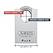 ABUS 83CS/55-300 Schlage Rekeyable Chrome Plated Brass Padlock, Zero Bitted