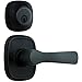 Brinks Push Pull Rotate Door Locks Alwood Passage Hall/Closet Lever and Deadbolt Combo Pack, Tuscan Bronze, 23092-150