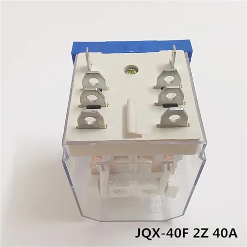 Relé JQX-40F-2Z 40A 12VDC de alta potencia para control de circuitos 4
