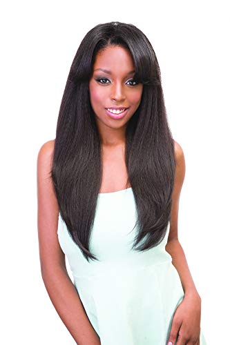 Janet Collection Synthetic Hair Wig Retro Glam&Vibe U Type 1B Straight Wig 22" (2)