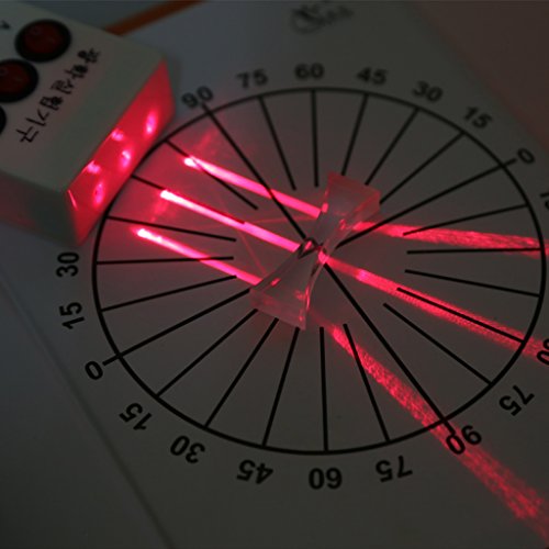 Optical Concave Convex Lens Prism Set Physical Optical Kit Laboratory Equipment