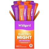 Wellgard Electromight - Electrolytes Sachets, Zero Sugar Rehydration Sachets with Magnesium, Iron & Vitamin C, Electrolyte Powder Sachets, 20 Sachets