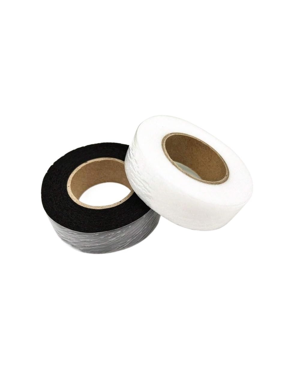 Säumband Bügelband zum Bügeln, 60M doppelseitiges Vlies-Klebeband for Aufbügeln auf den Rand, for Verkürzen von Reparaturhosen for Hüte, Kleidung, DIY-Nähwerkzeug(2cm,Black White)
