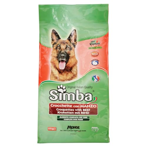 Monge Simba Crocchette con Manzo per Cani, 10kg
