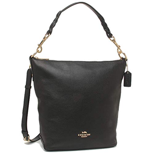 Coach Women's Leather Abby Duffle Shoulder Bag No Size (Im/Black)