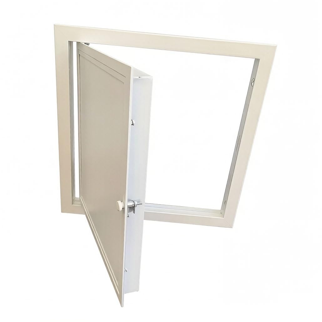 Pannello di accesso for cartongesso, porte di accesso alle pareti idrauliche, piastra copertura dello sportello apertura, pannello della porta del vano servizio(16x17in/41x43cm)