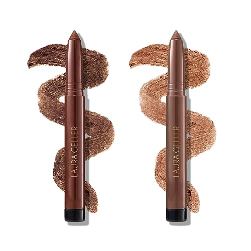 Kajal Longwear Kohl Eyeliner Pencil Duo Dark Brown + Khaki