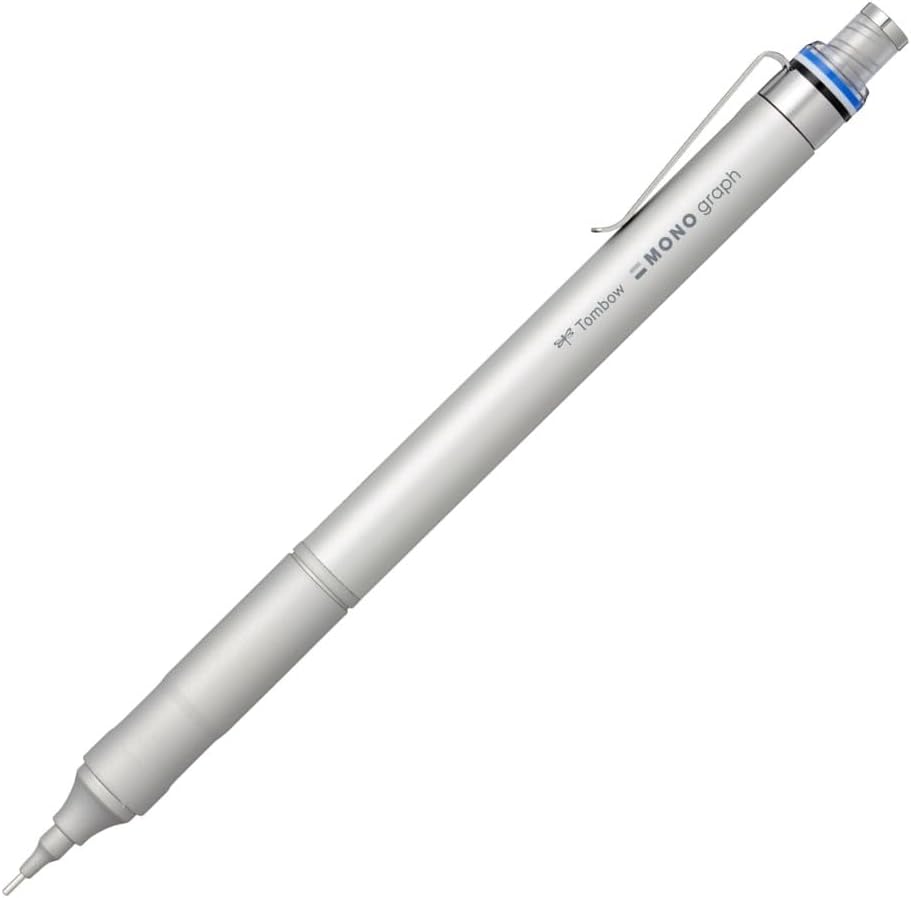 Tombow MONO graph Fine Mechanical Pencil • 0,5 mm • Gümüş