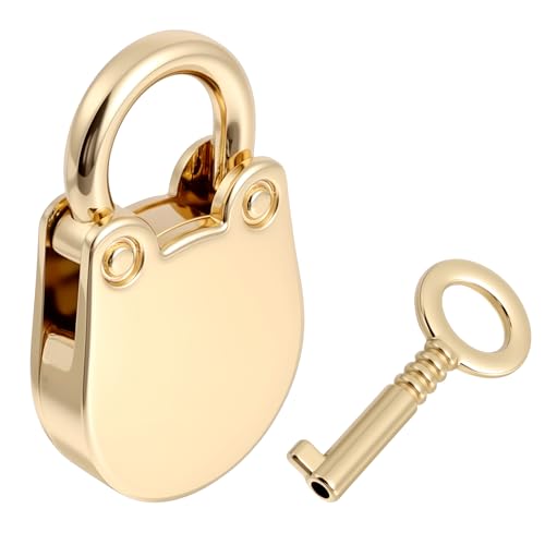 Mini Locks with Keys,Mini Padlock Travel Luggage Locks Small Solid Padlock Suitcase Lock for Travel Baggage & Suitcases