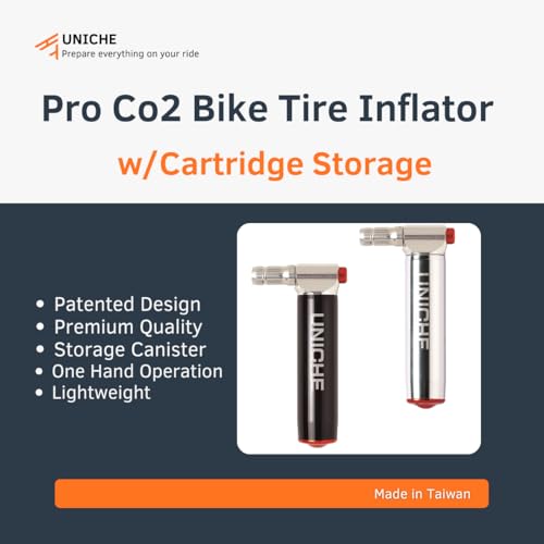 Gonfleur de CO2 de pneu vélo solution crevaison rapide route VTT Presta Schrader - 4
