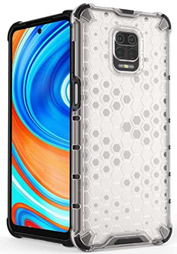 Image of Glasgow Back Case Cover for Poco M2 Pro Shockproof Military Grade Back Cover - Black