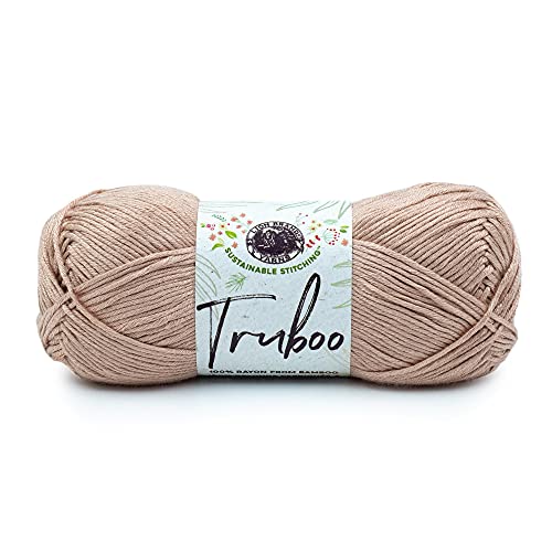 Image of Lion Brand Yarn Truboo Yarn, Tan, 1 Skein