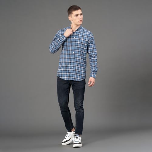 Image of Red Tape Men's Cotton Regular Fit Shirt