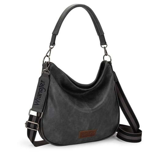 Image of Wrangler Hobo Bags Crossbody Bag for Women Shoulder Purse Handbags with Adjustable Strap