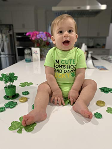 Image of Baby Boys Girls One Piece Outfit Set Short Sleeve Bodysuit