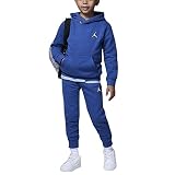  Nike Jordan - Chándal para niño Essentials Po Azul Código 85B009-U41, turquesa, 4 años