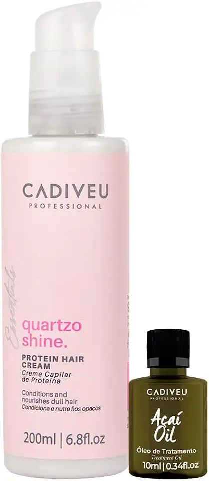 Kit Cadiveu Essentials Quartzo Shine Pré- Shampoo e Açaí Oil (2 produtos)