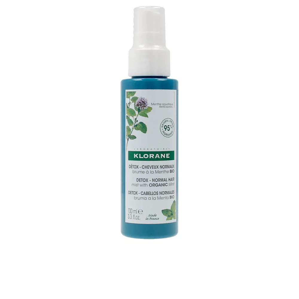 Klorane Menta Acquatica - Spray Purificante Nuova Formula, 100Ml - 4