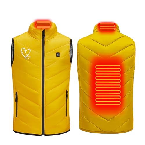 Kids Heated Vest Boy Girl Heating Gilet USB Heated Jacket 3 Adjustable Temperature Body Warmer Electrically Waistcoat