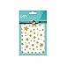 Maildor AE150C - Un sachet de gommettes Glitty 2 planches 10,5x16 cm, Etoiles en or et rose (151 stickers)