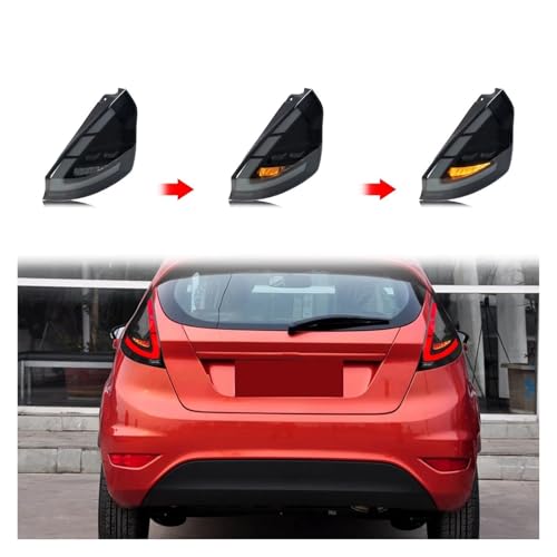 Feux Arrière À LED pour Ford Fiesta MK7 MK7.5 de 2008 à 2020