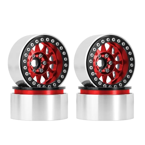 Jante 1.9" Beadlock TRX4 SCX10 Gen8 VS4-10 roue aluminium CNC décalage négatif 10.4mm W1951