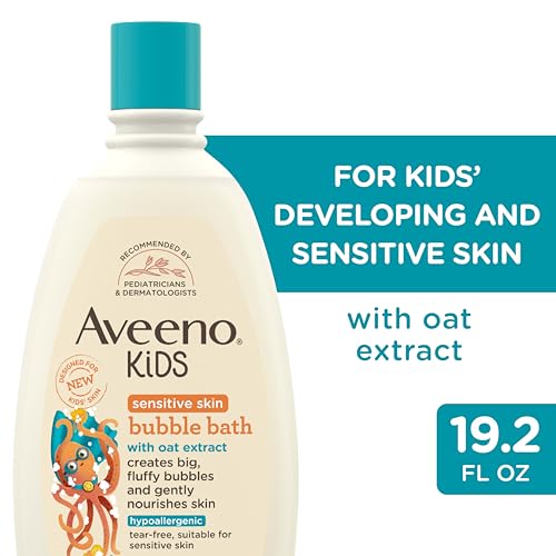 Image of Aveeno Kids Bubble Bath Sensitive Skin 19.2 Ounce