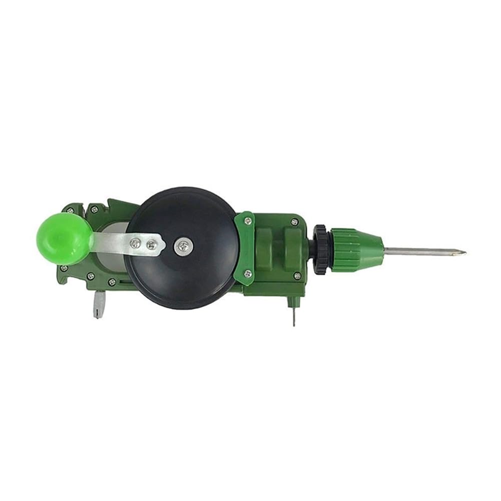 Suoumwa Multifunctional Hand Crank Drill Manual Drill Cutter Ceramic Glass Cutting Hole Drilling Knife Scissor Sharpening