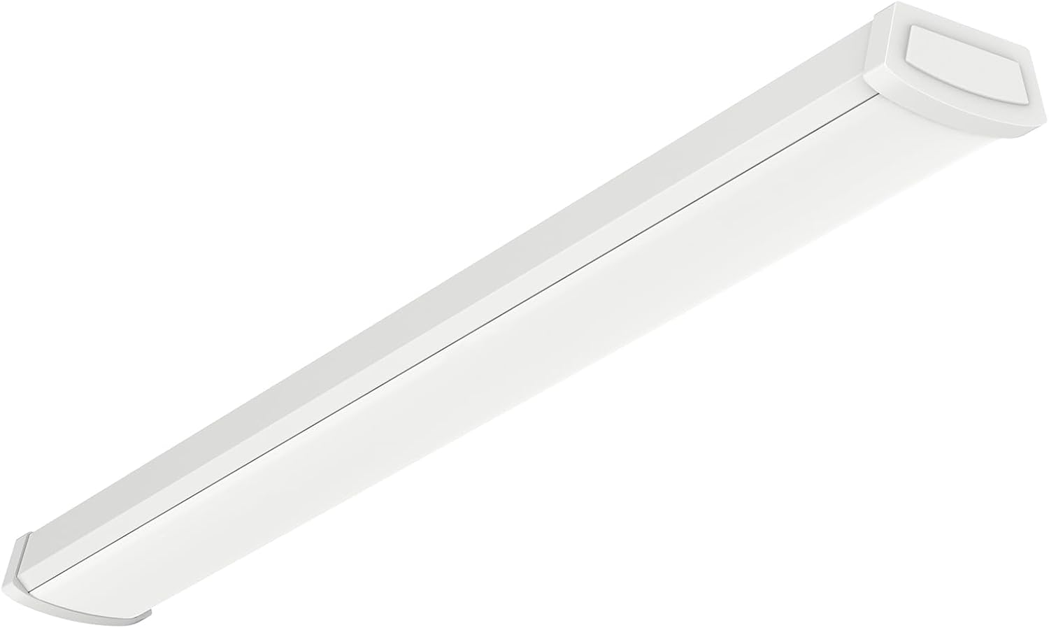 Energetic 4FT LED Wraparound Light, 41W Ceiling Light Fixture for Garage, Shop, Office, Fitness Studio, Laundry, 4000K, White, 1 Pack