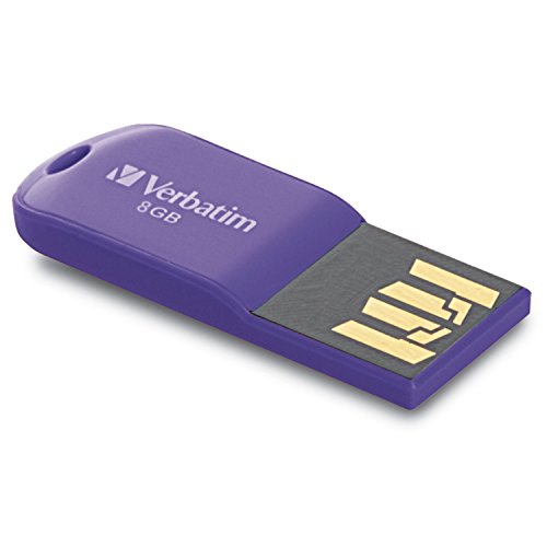 Verbatim 8GB Store 'n' Go Micro USB 2.0 Flash Drive, Violet 47428