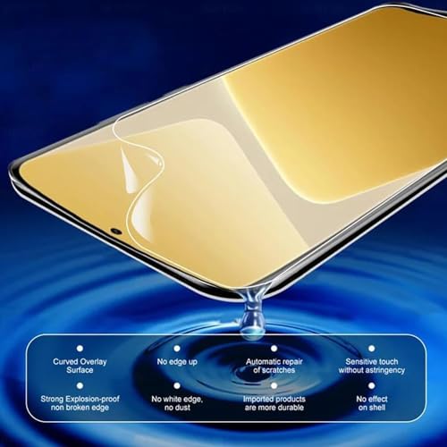 Image of FabeKee Full Screen Protector Guard Film Compatible For Motorola Edge 60 Fusion 5G Cellphone Self Healing Unbreakable Hd Hydrogel [Tpu Film] Flexible Film-Clear [Not Tempered Glass]
