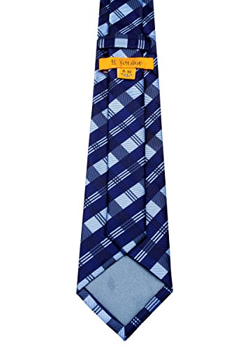 Classic Plaid Patterns Woven Boy's Tie - 8-10 years3