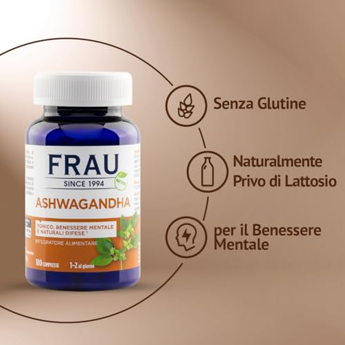 Ashwagandha, Alto Dosaggio, 180 Compresse, Azione Tonico Adattogena Per Il Benessere Fisico E Mentale, Favorisce Il Rilassamento, Senza Glutine, Senza Lattosio - 5