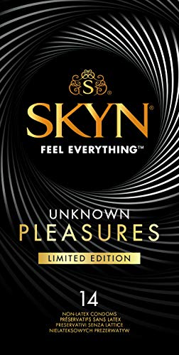 SKYN Unknown Pleasure Pack Of Non-Latex Condoms, 14-Count