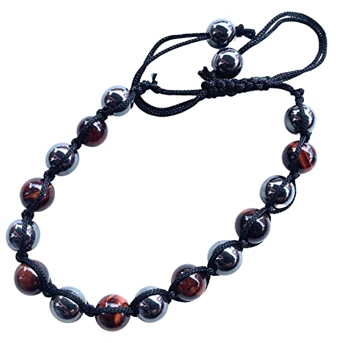 Image of Apnisanskriti Premium Lab Certified Round Crystal Gem Stone Beads Bracelet (8mm, AAA Quality, Free Size)