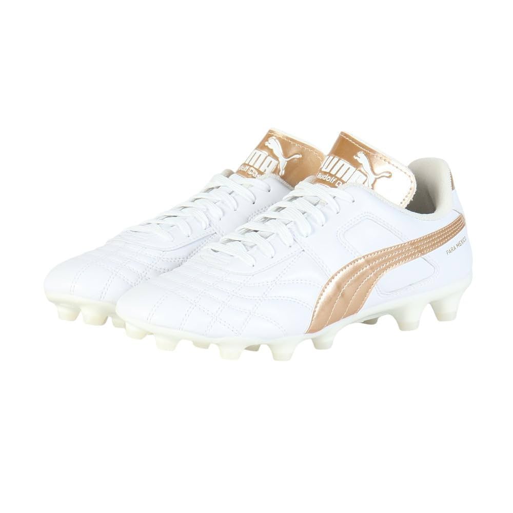 プーマ パラメヒコライト(ホワイト×ゴールド) 美品26.0cm PUMA プーマ パラメヒコライト(ホワイト×ゴールド) 102078 07