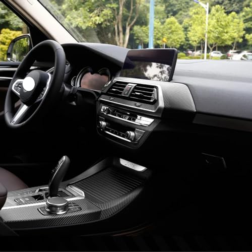 Décalcomanies carbone BMW X3 G01 anti-rayure pour panneau de commande
